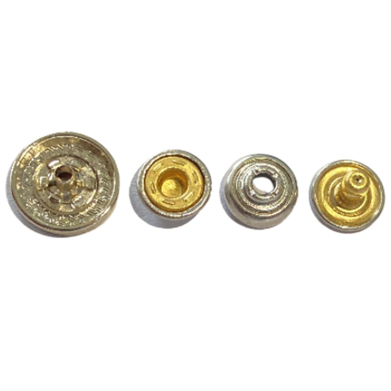 JIANGSHIbk Metal buckle  Metal four-button high-grade jacket button
