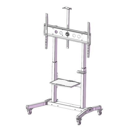 SHENGDA  Movable, adjustable TV frame sheet metal  Aluminum profiles can be customized