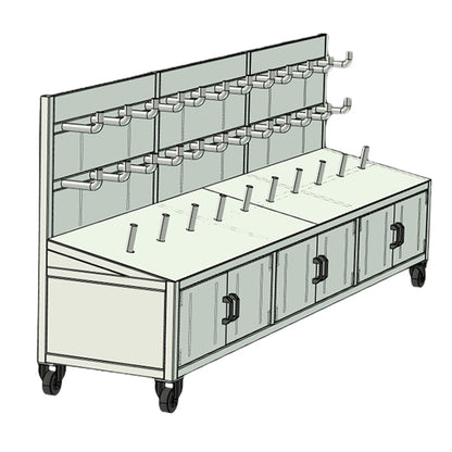 tongkuai Storage Racks  Multiple layers increase and thicken