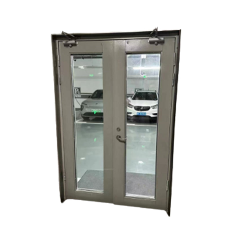 jijiu Stainless steel fire door（Please consult customer service for pricing)Security Door Double-opening Steel Fire Door