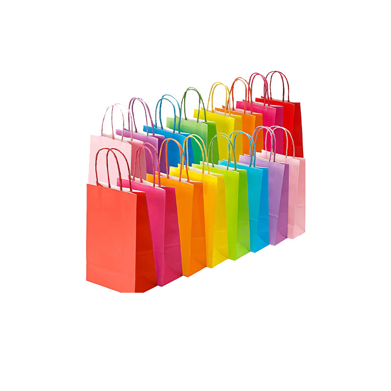 kalefubaozhuang Eco-friendly kraft paper bag (Colored rope) Garment bag