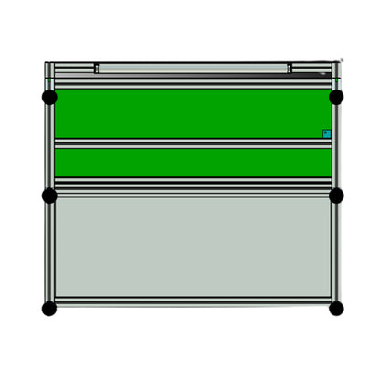 tongkuai High ladder  Aluminum alloy step for warehouse delivery ladder