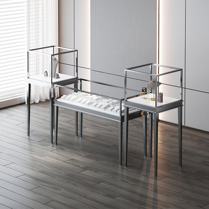 liuhe Light luxury jewelry store regular boutique cabinet(Please consult customer service for pricing) glass counter Stylish simplicity Jewelry Display Cabinet