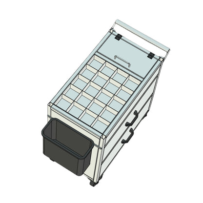 tongkuai Tool car  The storage cart is versatile