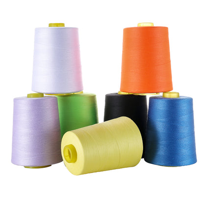 jinniu 40/2 polyester thread Flat stitching Cotton thread on cone domestic