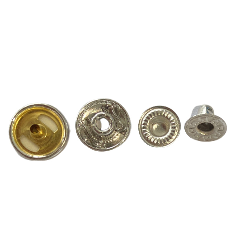 JIANGSHIbk Metal four snap  Buckle to decorate the buttons
