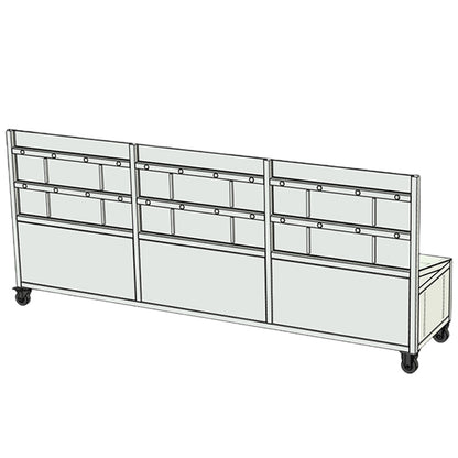 tongkuai Storage Racks  Multiple layers increase and thicken