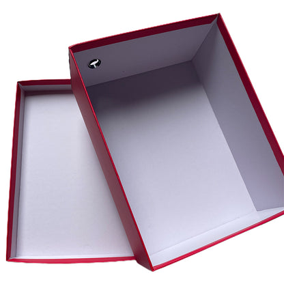 OUHAIJS Red universal shoebox Exquisite shoebox thickened and hardened