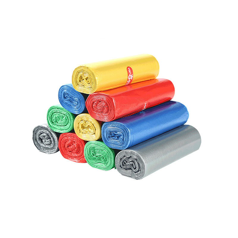 jinbowang Colorful flat - mouth garbage bags（Price consultation）Classification marks, gorgeous colors