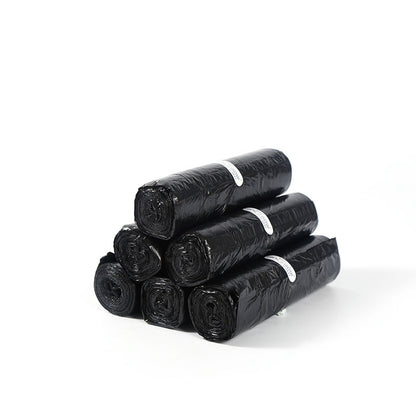 jinbowang  Black drawstring garbage bags（Price consultation）Automatically close the opening, preventing stains and eliminating the need for direct contact.