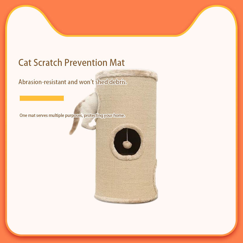 qingxitanye  Sisal cat barrel（price inquiry） Full-surround claw sharpening, stable and anti-tip