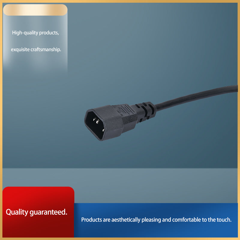 chaohuidianqi European standard Two round plug power cord   Superb craftsmanship Resistant to bending and plugging  (Price consulting customer service)
