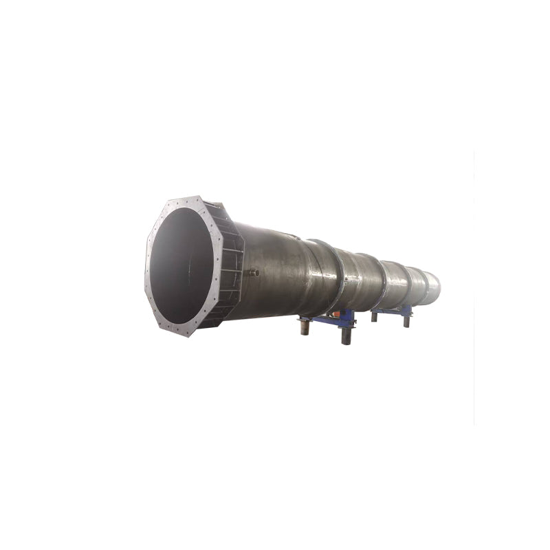 shuangyu Exhaust gas treatment RTO system chimney and platform bracket shelf steel structure parts(Please consult customer service for pricing) Vertical Chimney Chemical Waste Disposal Protective pylons