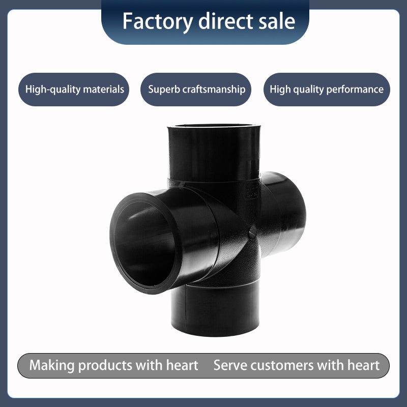 henghuasujiao   pe butt joint positive four-way（price enquiry）Efficient Connection, Quality Choice