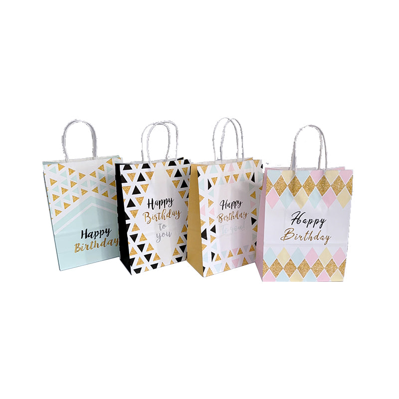 kalefubaozhuang Eco-friendly kraft paper bags (birthday payment)  Shopping bag