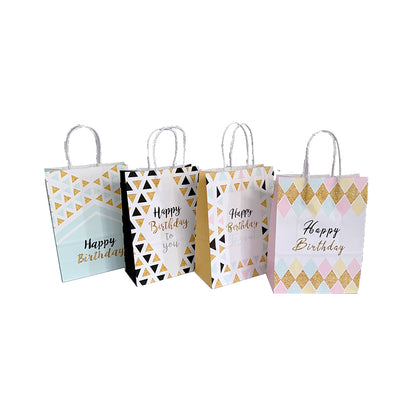 kalefubaozhuang Eco-friendly kraft paper bags (birthday payment)  Shopping bag