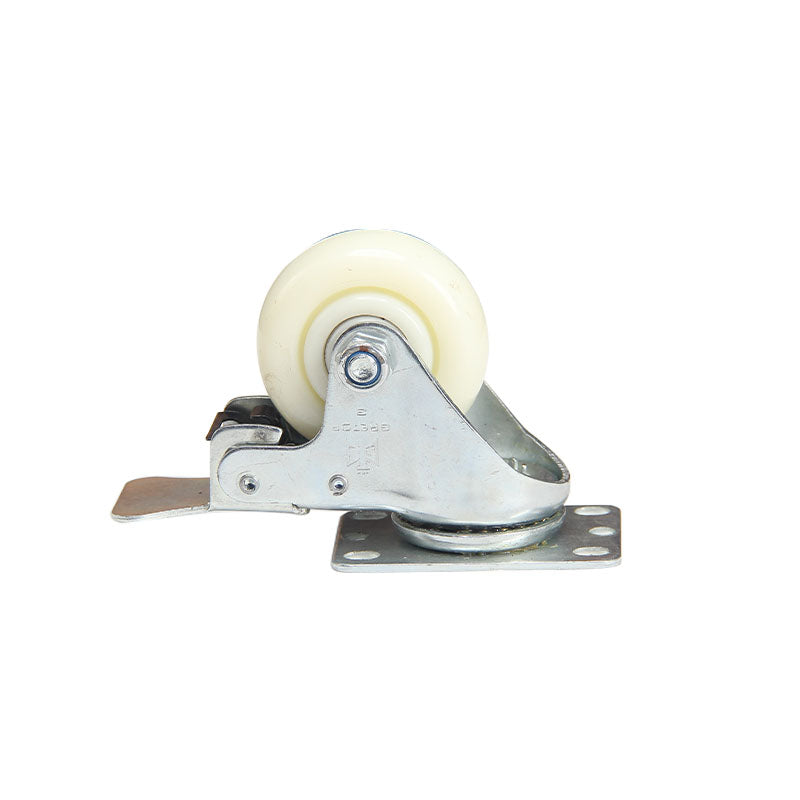 bainian GP medium 3-inch white PP brake wheels