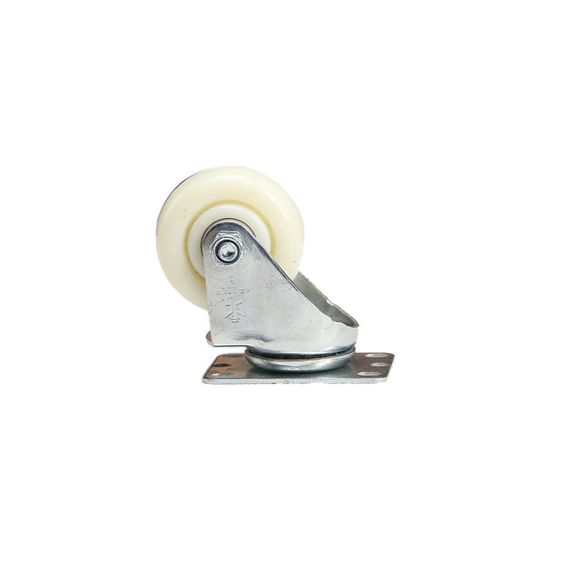 bainian GP Medium 3" White PP Movable Wheels