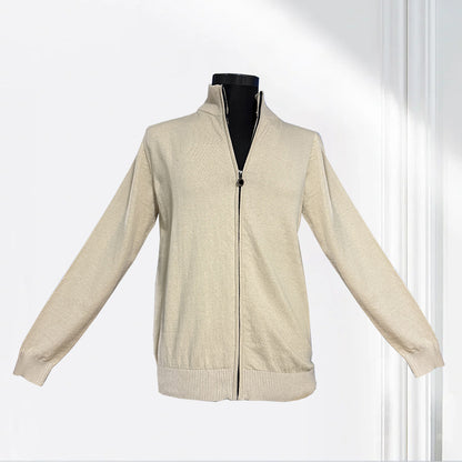 jiaoyifushi    Men's Zipper Cardigan（Price Enquiry  Starting from 100） Cotton Breathable  Casual Versatile