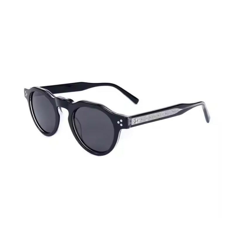 xumin Sunglasses KM1001 Seaside sunglasses Vintage round frame Uv protection