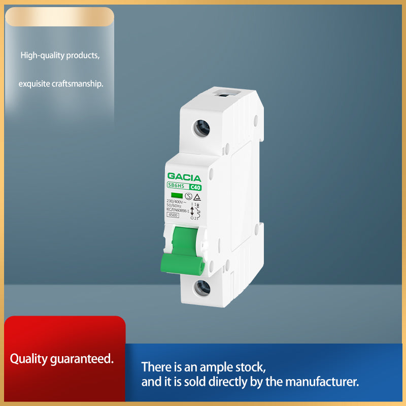 jiaxiya Miniature circuit breaker（MCB）（Minimum order quantity: 120 pieces. Price inquiry ）overload protection high breaking capacity