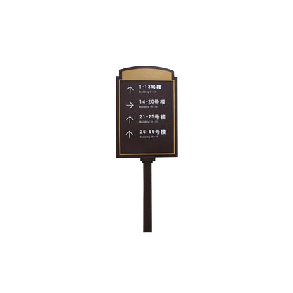 chaofan Accommodation community signage（Customized Size）Starting lot of 30 pieces Hanging Warning Sign