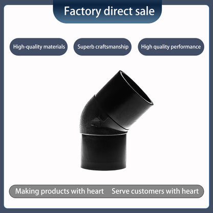 henghuasujiao pe butt 45° elbow（price enquiry）New Material High Pressure Resistant Hot Melt Butt Joint