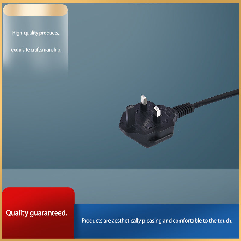 chaohuidianqi Anglo-Chinese Three-plug power cord   Pure copper core  High quality and durable  (Price consulting customer service)