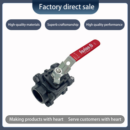 qingtang Three-piece bolted ball valve332TF010F08L1HVAF（Price consulting customer service）Easy disassembly and assembly,High pressure tolerance