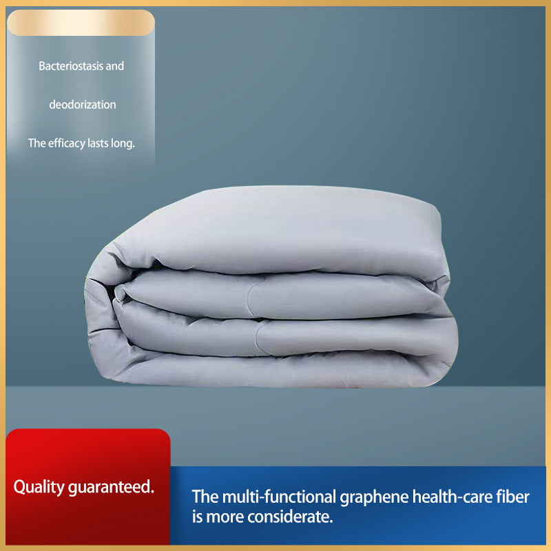 xinchaofuzhuang Graphene light-wave flannel mite - inhibiting self - heating quilt（Starting from Ten pieces.）Breathable and skin-friendly, maintaining a constant temperature and storing heat.
