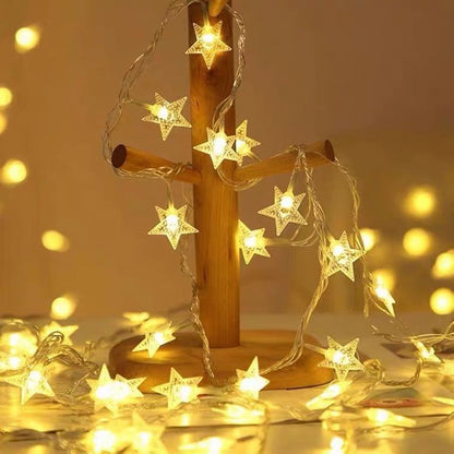 yinhendengshi Battery Box Star String Lights（100pcs/box）Low voltage safety Battery operated Convenience