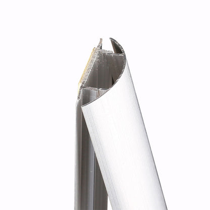 weiji Aluminum floor channel（customizable/meter (classifier)） Self-adhesive stainless steel with adhesive cable trunking Anti-treading floor cable trunking Aluminium alloy curved cable trunking