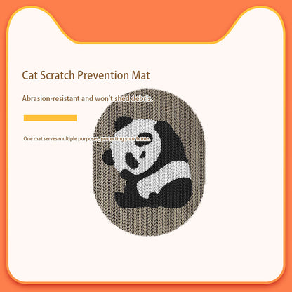 qingxitanye  Printed irregular - shaped cat scratching mat（price inquiry） Unique patterns, multi-dimensional scratching