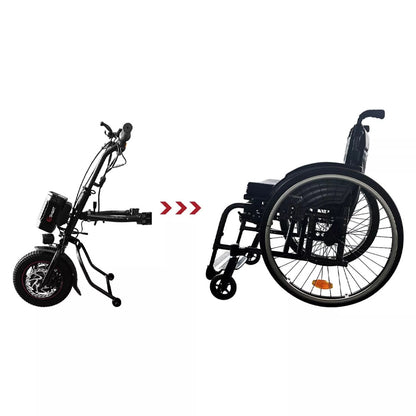 electric handbike  ELESMART Wheelchair power attachment , Sports Wheelchair Connection Mobility Tools for the Disabled