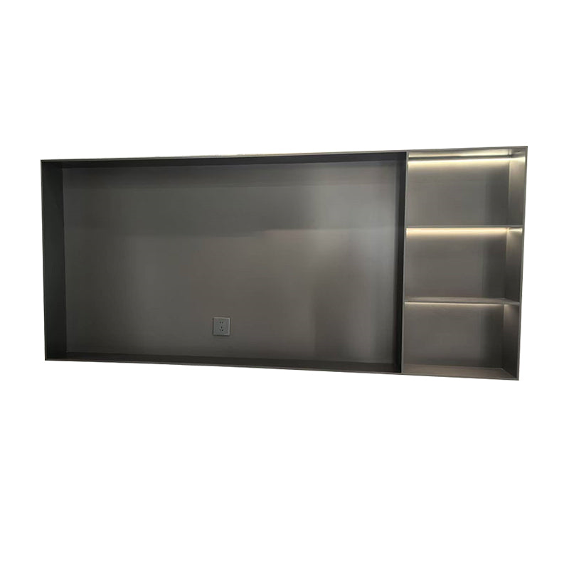 zhongtuo 304 Stainless Steel TV Cabinet(Please consult customer service for pricing) TV niche Living Room Backdrop inline frame