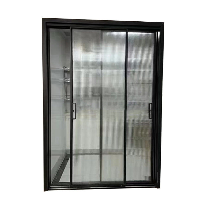 zhongtuo Kitchen sliding door(Please consult customer service for pricing) Single-hung glass invisible sliding partition soundproofing