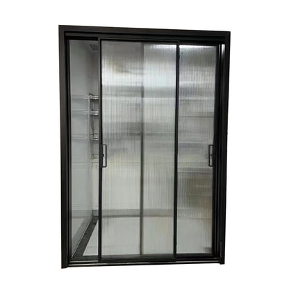 zhongtuo Kitchen sliding door(Please consult customer service for pricing) Single-hung glass invisible sliding partition soundproofing