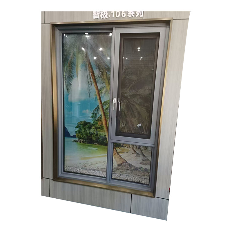 zhongtuo Aluminum alloy steel sand integrated window(Please consult customer service for pricing) Balcony window sealing Floor-to-ceiling system windows sliding window