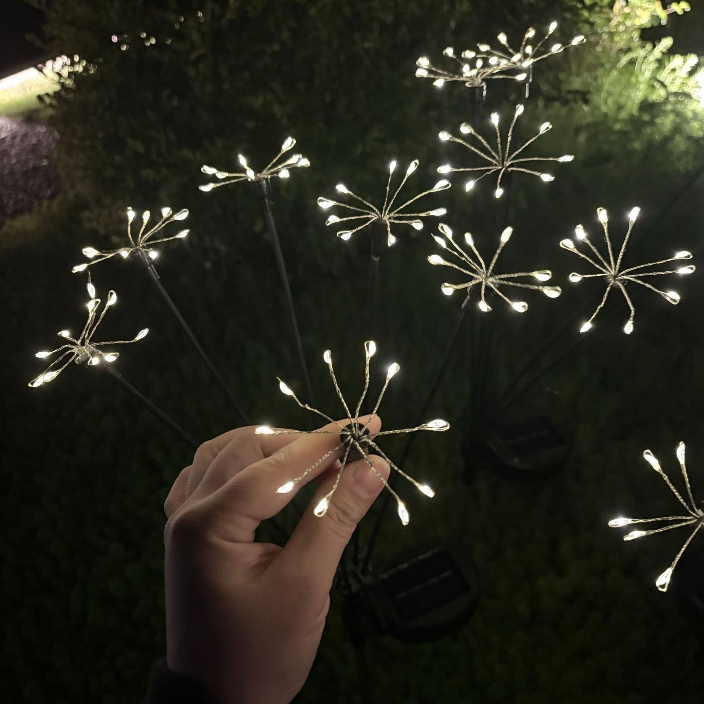 yinhendengshi Solar Ground Plug Small Fireworks Light（100pcs/box）High-quality performance Outdoor waterproof Functionality