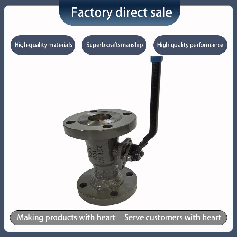 qingtang One piece flanged floating ball valve311FR020R01L1HTAF（Price consulting customer service）compact design,all-in-one molding