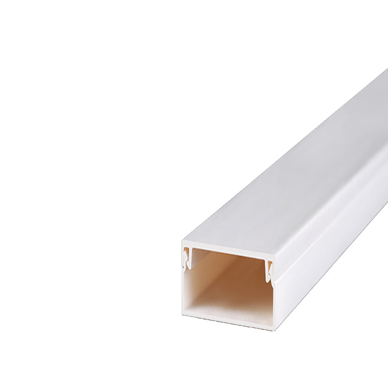 weiji pvc guangdong type trunking（customizable/meter (classifier)） Square trunking Flush-mounted landscaping wall mounted trunking Flame retardant