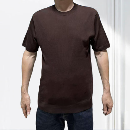jiaoyifushi  Mens Crew Neck Short Sleeve Pullover（Price Enquiry  Starting from 100） Cotton Breathable  Casual Versatile