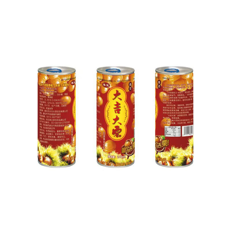 DaJI DaLi Kastanjamassi jook（7 yuan/can）The minimum order quantity is 15,000 cases.
