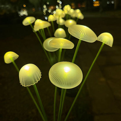 yinhendengshi Solar Ground Mushroom Light（50pcs/box）Easy to install   High quality performance  Outdoor waterproofing