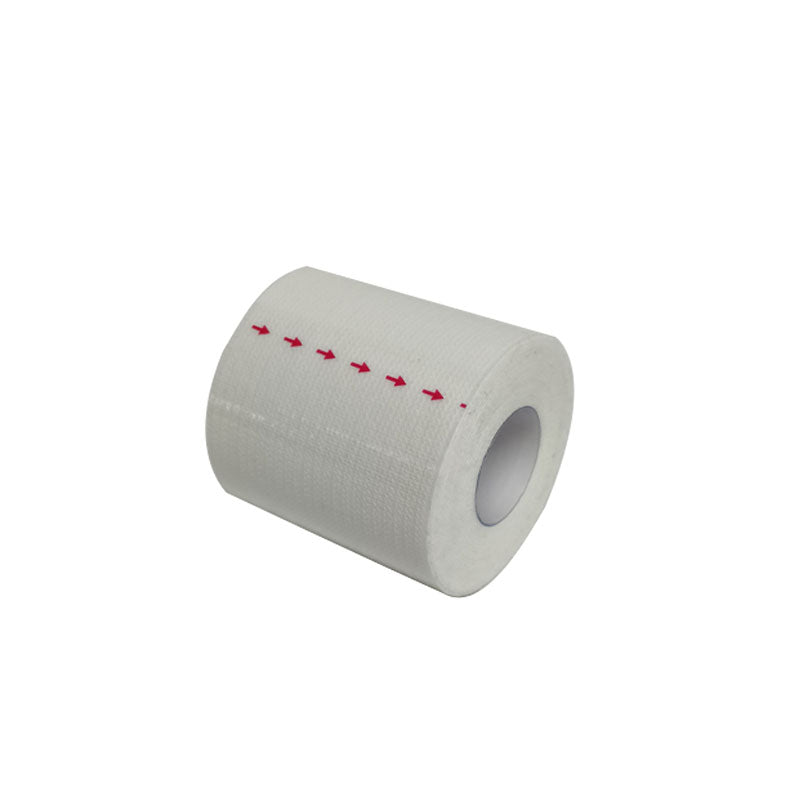 Rulee Elastic Adhesive Support Bandage coated in lines