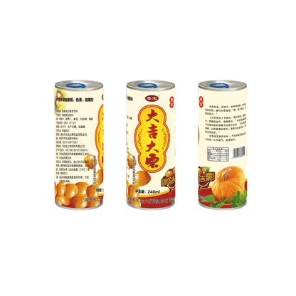 DaJI DaLi Chestnut and pumpkin pulp drink（7 yuan/can）The minimum order quantity is 15,000 cases.