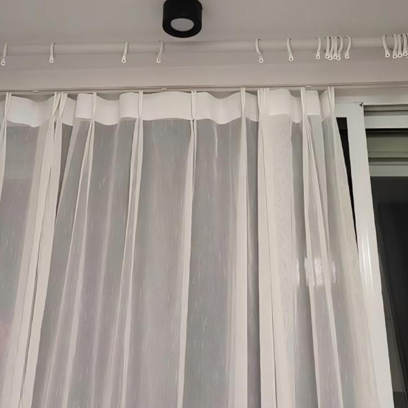 jiangmei No-Punch Roman Rods stretchable[Send 20 rings] curtain rod telescoping (collapsible) clothes rod