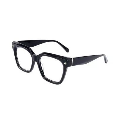 xumin Optical frame KM1032 Retro trend Square frames with thick edges Simple and versatile