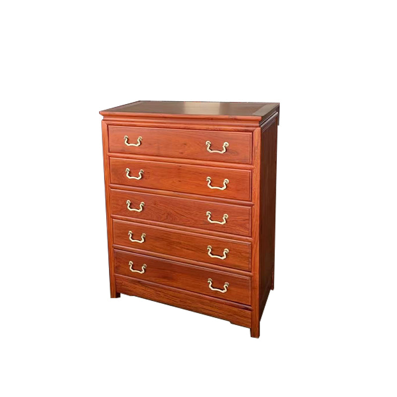 jianchen bureau  Mahogany Storage Cabinet Chinese Five Drawer Cabinet