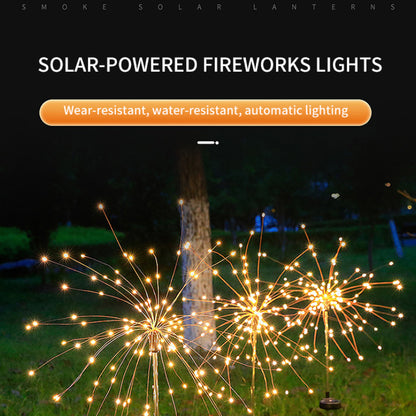 yinhendengshi Solar Ground Plug 8 Function Fireworks Light（100pcs/box） Easy to install  High quality performance   Outdoor waterproofing
